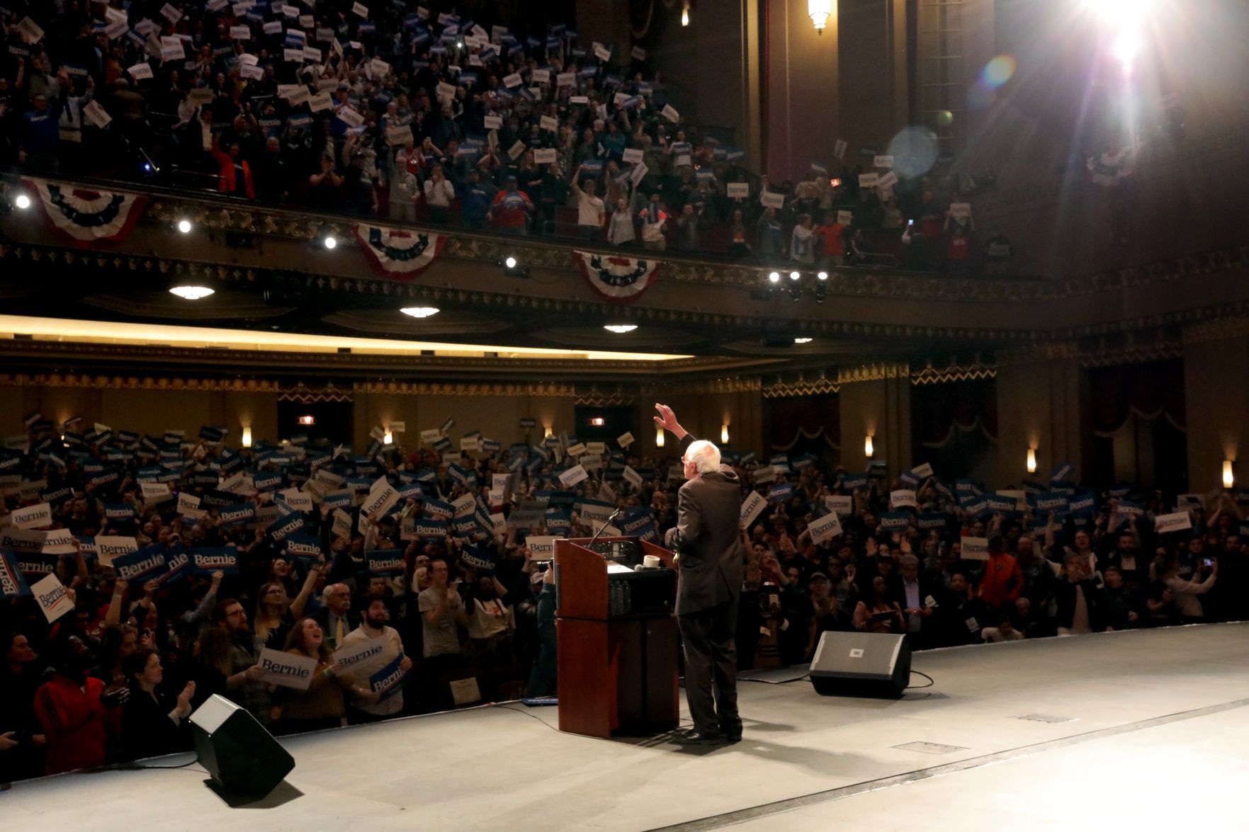Bernie Sanders revs up supporters in St. Louis ahead of Tuesday’s presidential primary